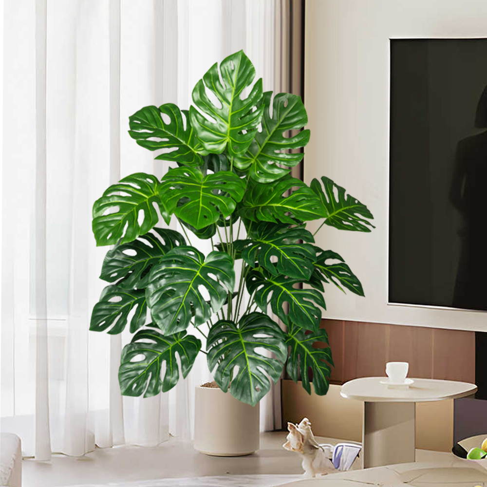 70-100cm Artificial Monstera T - Ficus Lyrata Tree 评论和价格