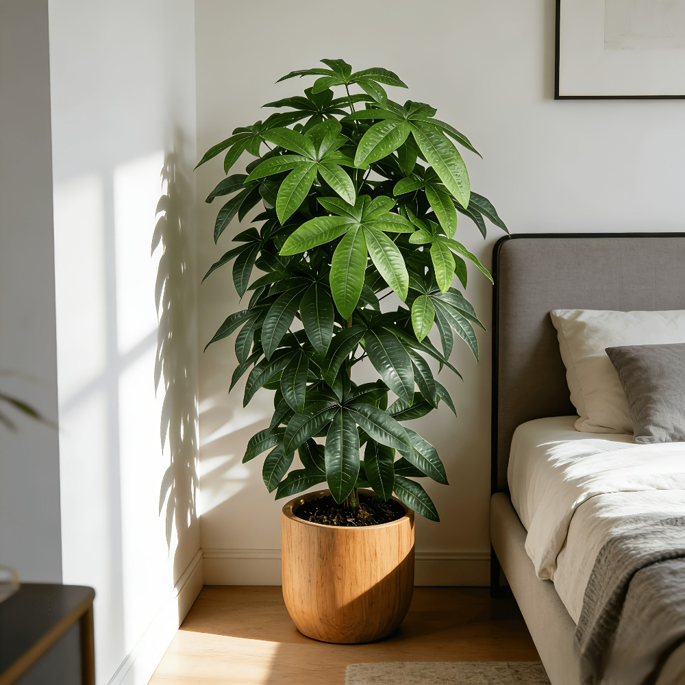 An Artificial Money Tree Pachi - Ficus Lyrata Tree 评论和价格